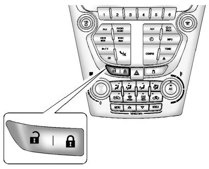 Chevrolet Equinox: Keys, Doors, andWindows. Base Radio Shown, Uplevel Similar