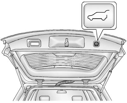 Chevrolet Equinox: Doors. Press and release   on the liftgate