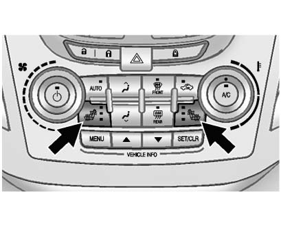 Chevrolet Equinox: Seats andRestraints. Uplevel Climate Control System Shown, Base Similar