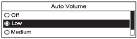 Chevrolet Equinox: InfotainmentSystem. 1. Turn the MENU/SEL knob to highlight the setting.
