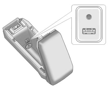 Chevrolet Equinox: Audio Players. The auxiliary input is located in the center console.