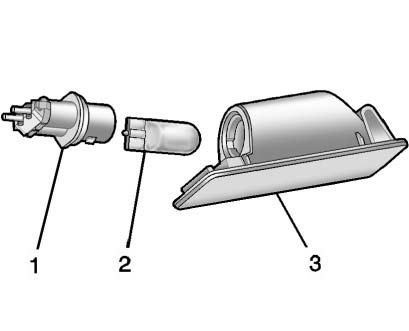 Chevrolet Equinox: Bulb Replacement. Bulb Assembly